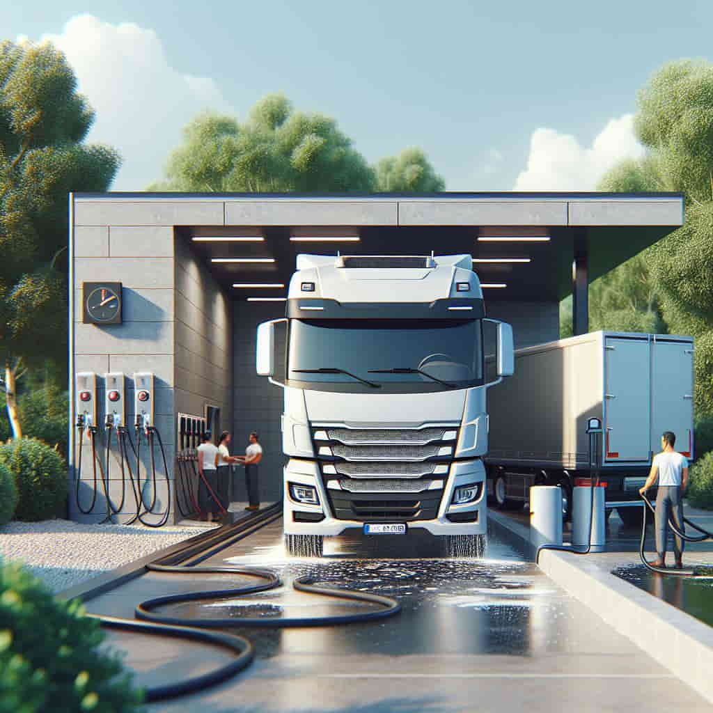 Bild eines Fahrzeugreinigungsservice